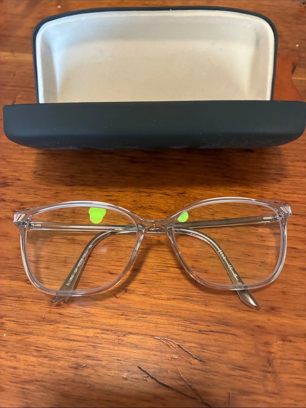 Clear glasses frames by Elle